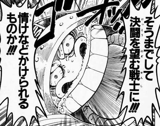 ワンピース/Onepiece エルバフの戦士ドリーの異変に気づいてたブロギー